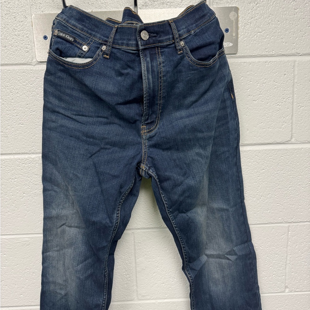 Calvin Klein Dark Blue Straight Jeans